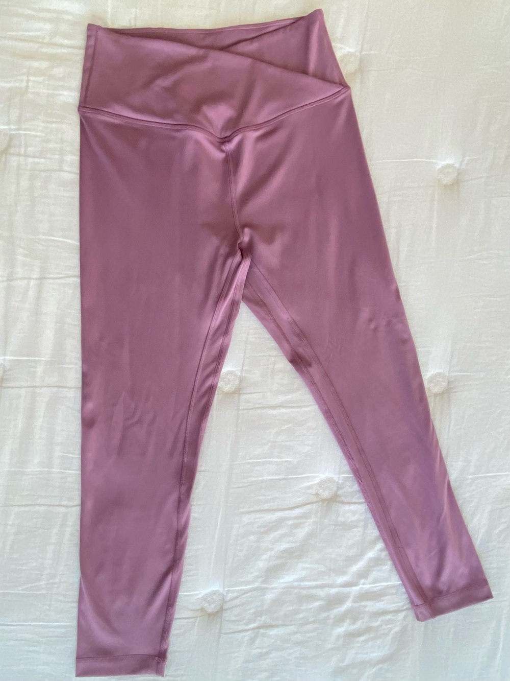 High-Waist Mauve rose gold Leggings
